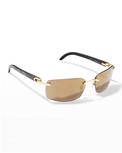 cartier glasses man|cartier rimless eyeglasses for men.